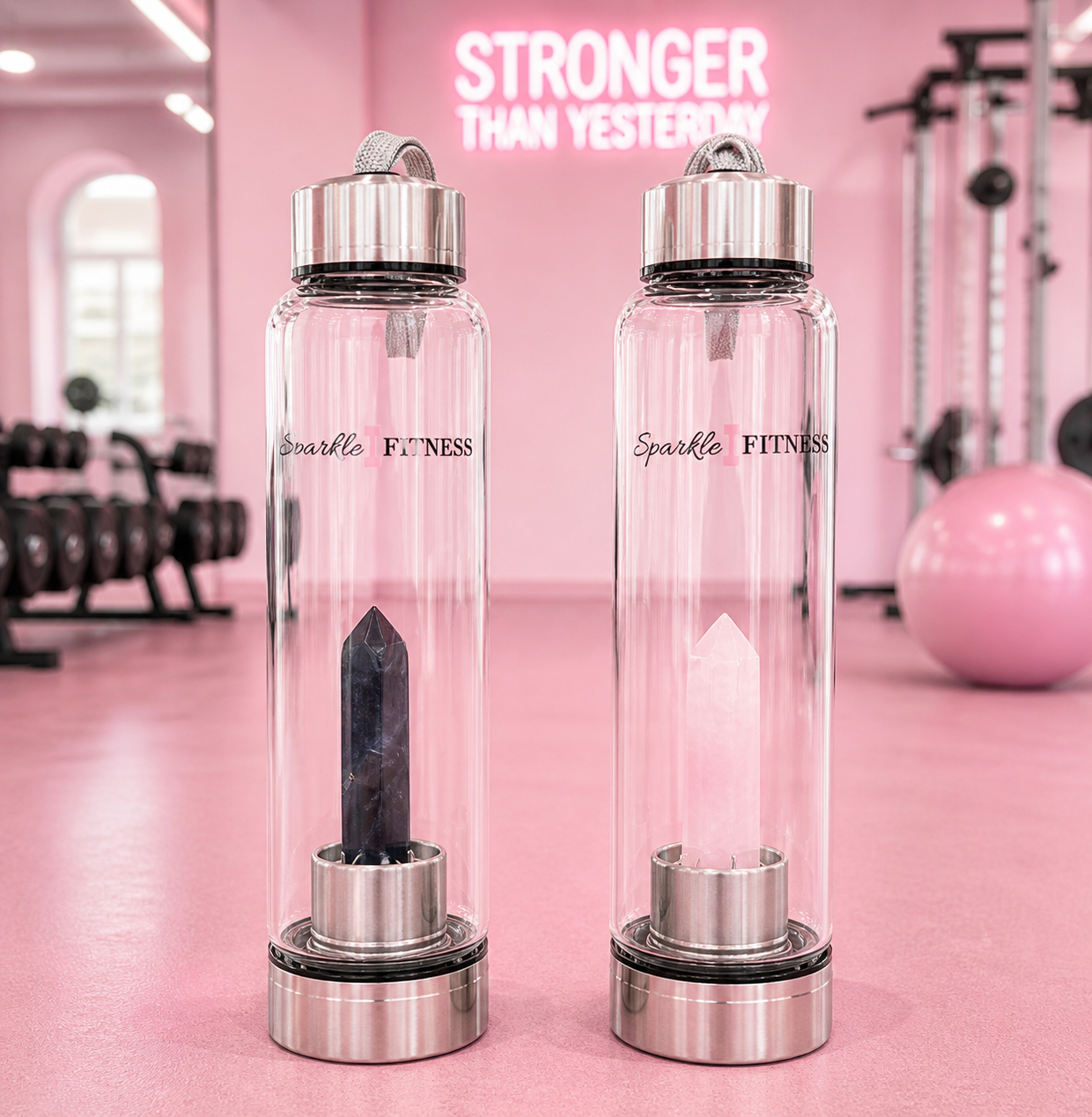 Crystal Clear Energy Bottle ๐๐โจ