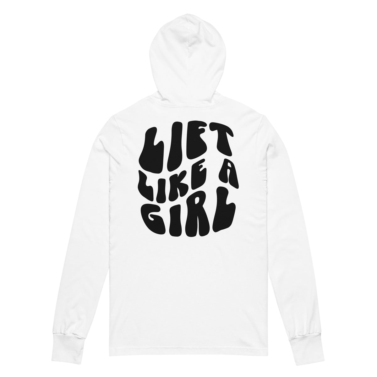 Lift Like A Girl long-sleeve tee