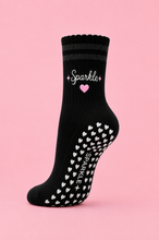 Black Luxe Pilate Socks Preorder