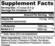 BCAA Shock Powder (Fruit Punch)