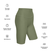 Olive Juice Biker Shorts