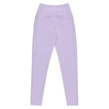 Lavender Leggings With Pockets