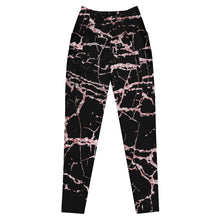 Rose Marble Leggings With Pockets
