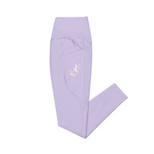 Lavender Leggings With Pockets