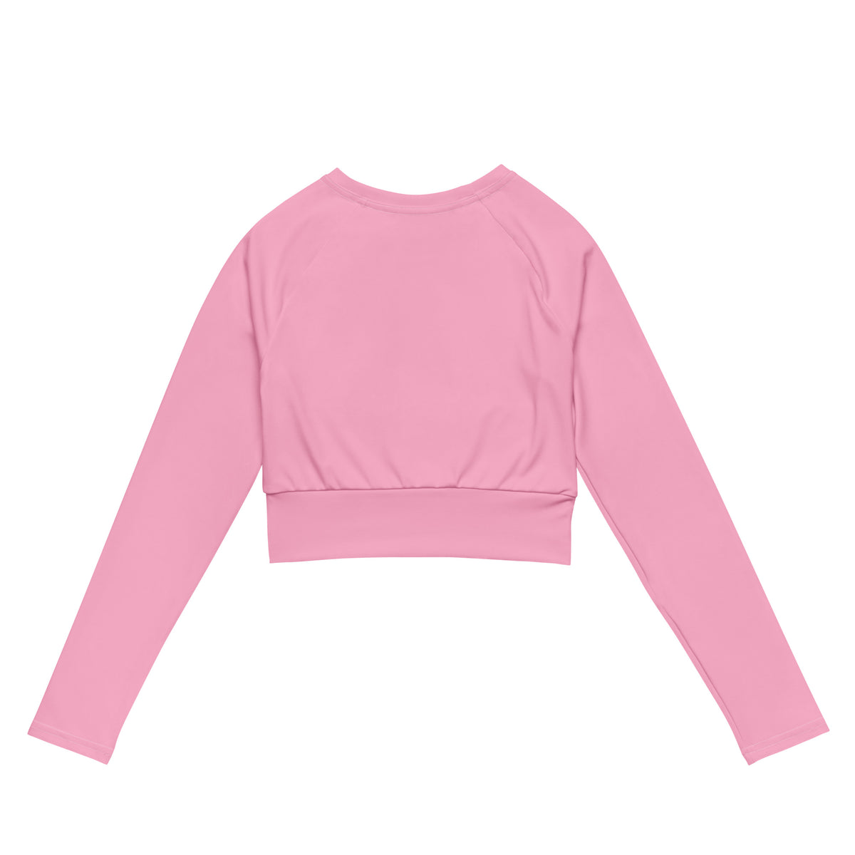 Pink Dreams long-sleeve crop top