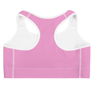 Pink Sports bra