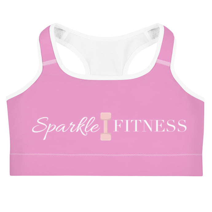 Pink Sports bra