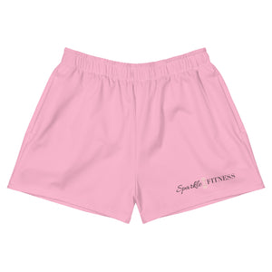 Pink Dreams Lets Go Running Athletic Shorts