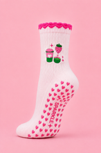 Berry Matcha Pilates Sock Preorder