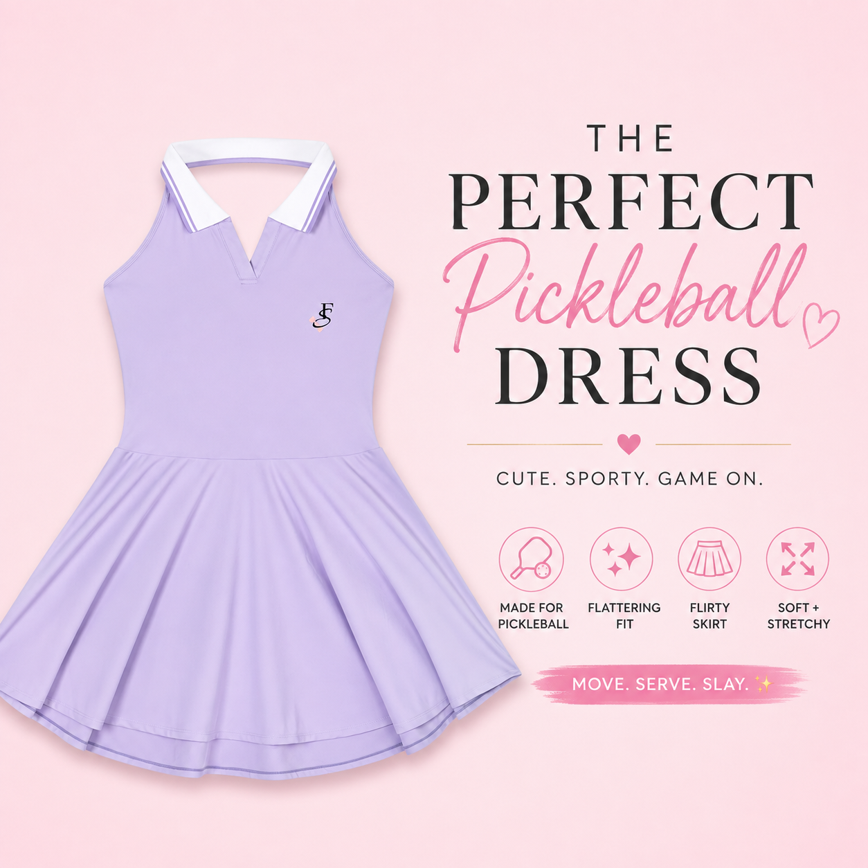 The Perfect Match Pickleball Dress