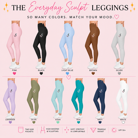 The Everyday Sculpt Leggings 🎀✨